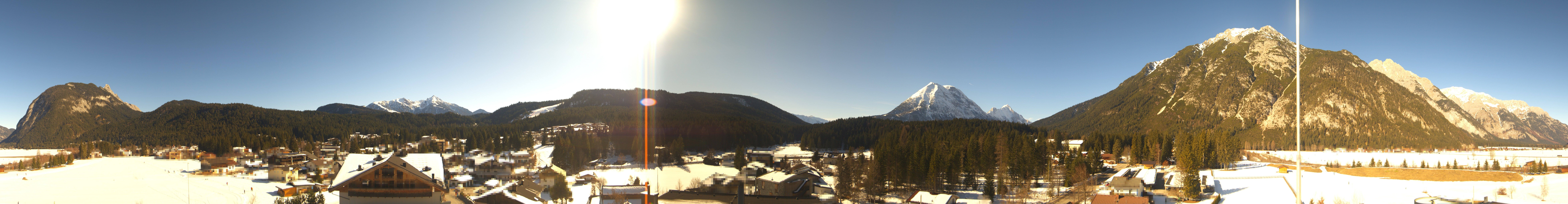 Archiv Foto Webcam Rundblick Leutasch