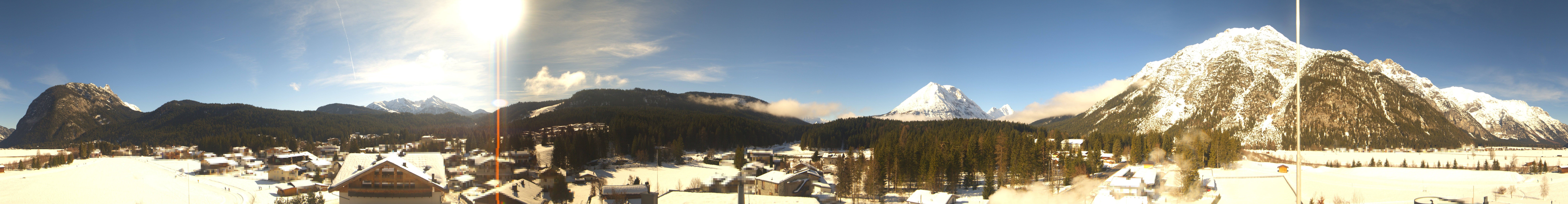 Archiv Foto Webcam Rundblick Leutasch