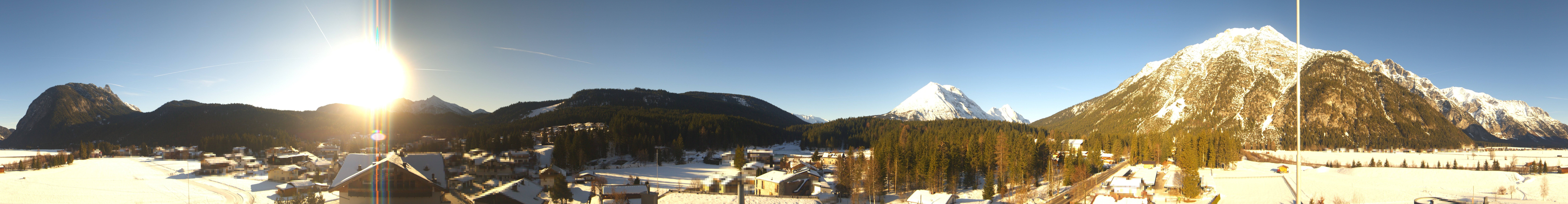 Archived image Webcam Leutasch Panorama