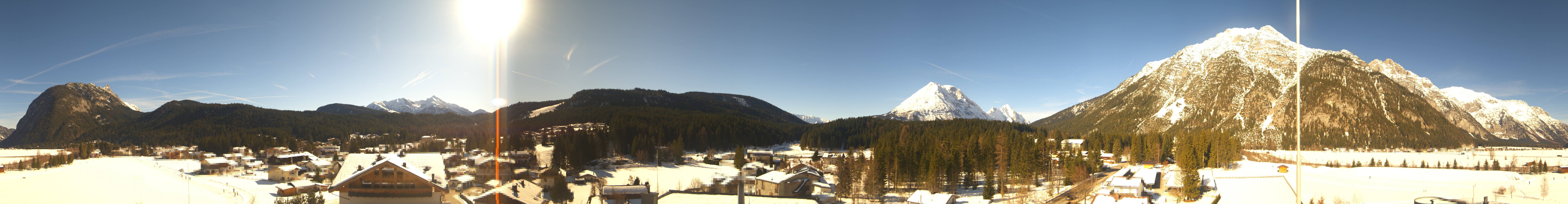 Archived image Webcam Leutasch Panorama