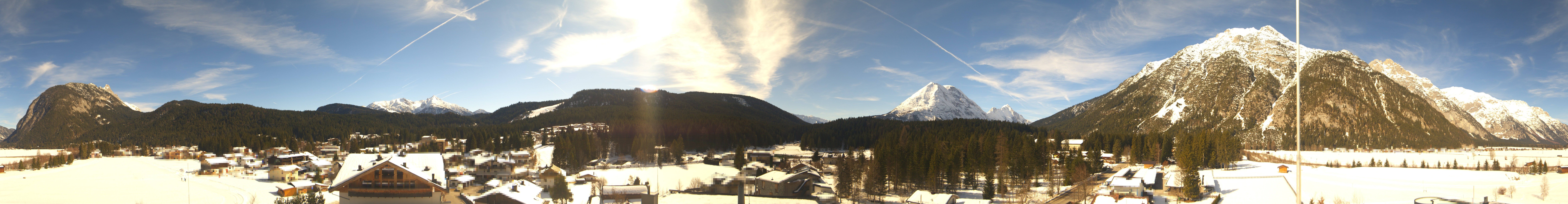 Archived image Webcam Leutasch Panorama