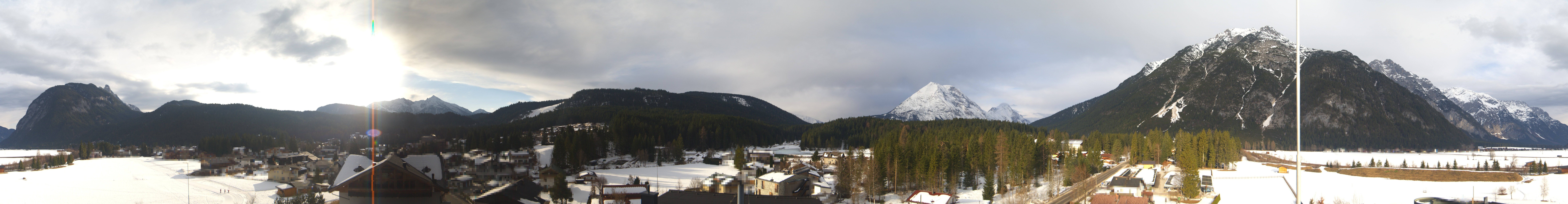 Archiv Foto Webcam Rundblick Leutasch