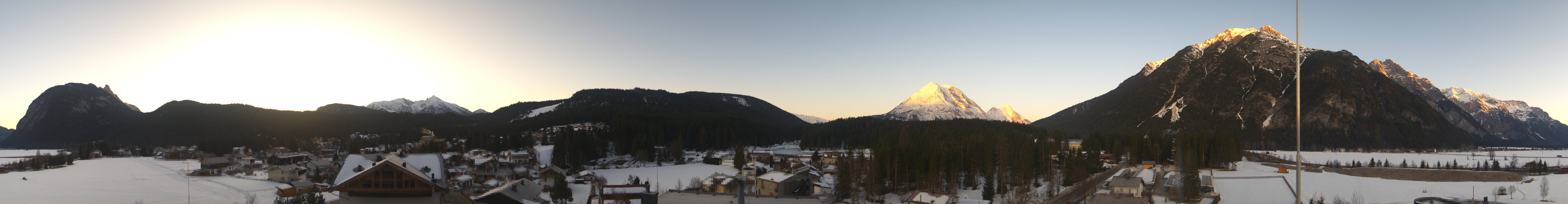 Archiv Foto Webcam Rundblick Leutasch