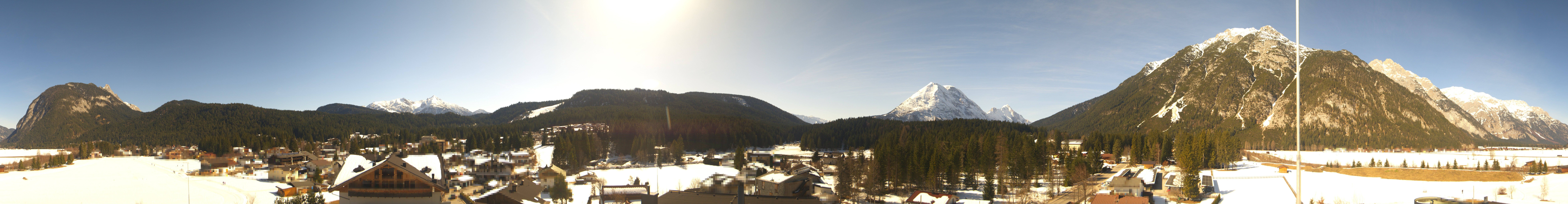 Archiv Foto Webcam Rundblick Leutasch