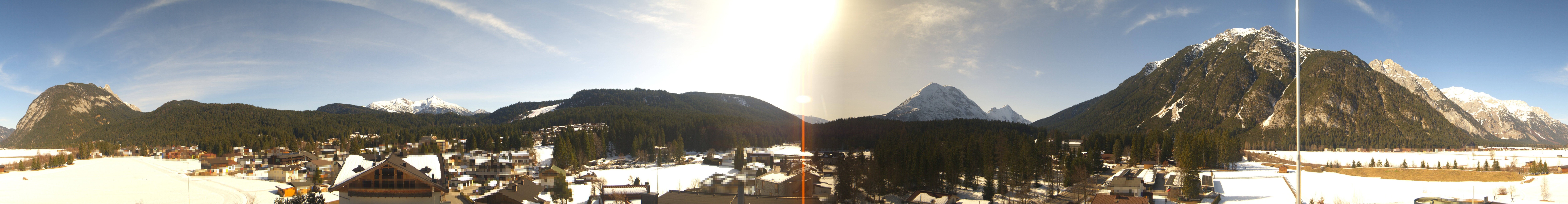 Archived image Webcam Leutasch Panorama