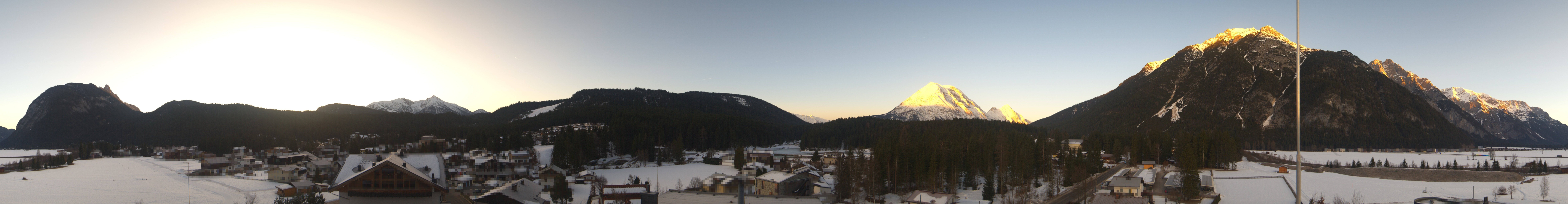 Archiv Foto Webcam Rundblick Leutasch