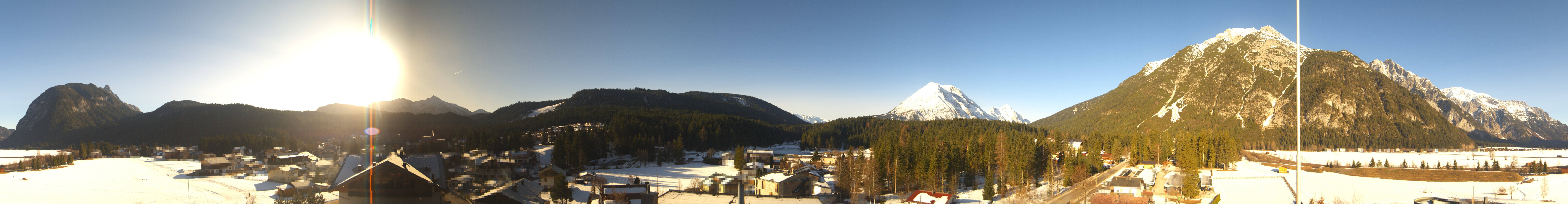 Archiv Foto Webcam Rundblick Leutasch