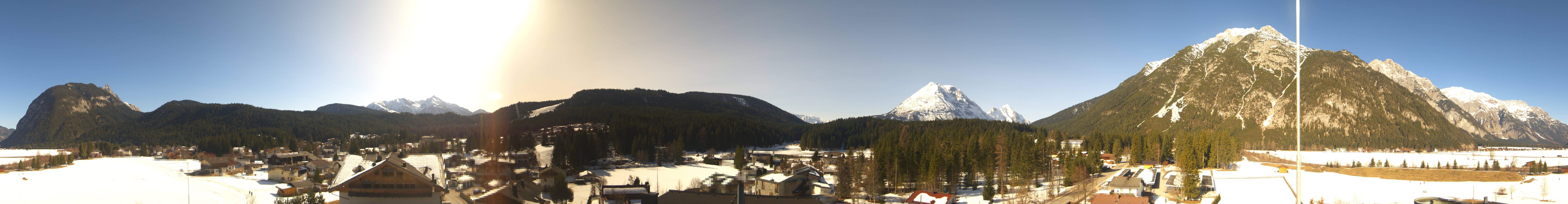 Archiv Foto Webcam Rundblick Leutasch