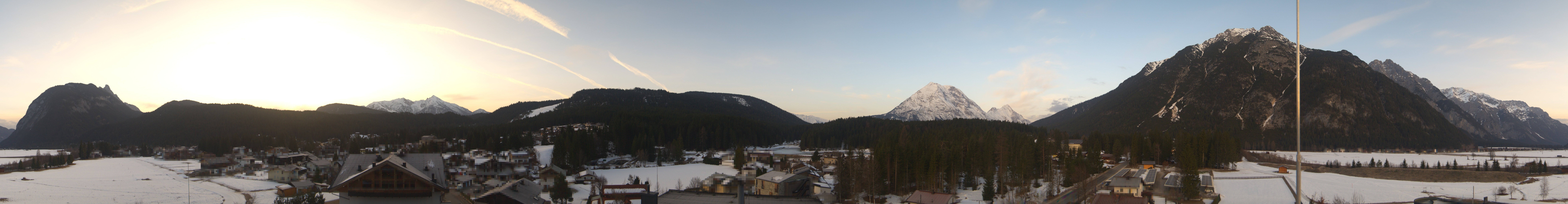 Archiv Foto Webcam Rundblick Leutasch