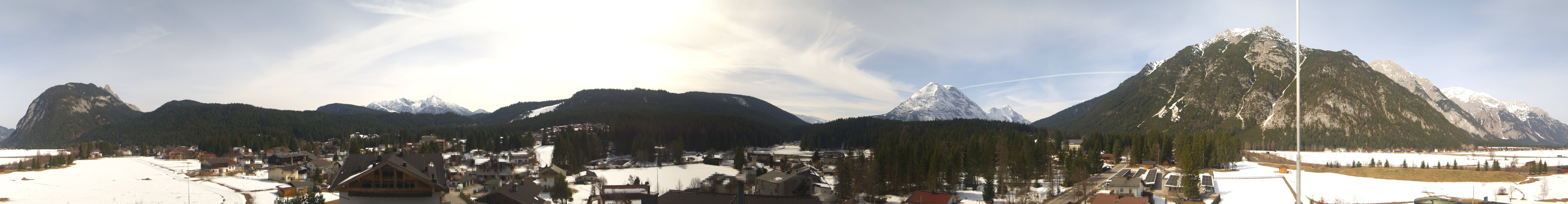 Archiv Foto Webcam Rundblick Leutasch