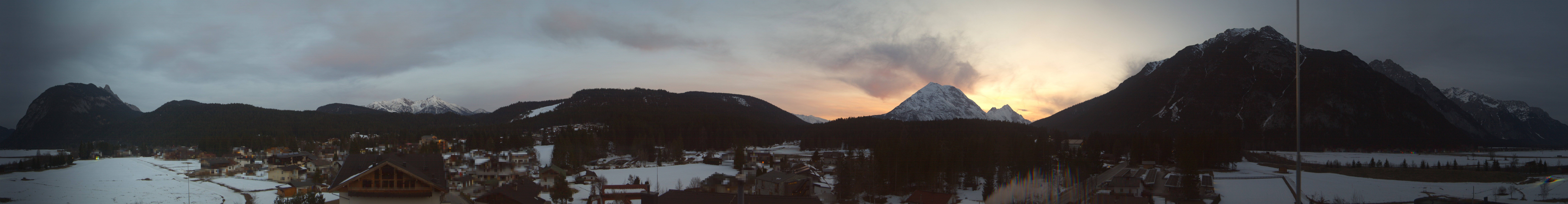 Archiv Foto Webcam Rundblick Leutasch