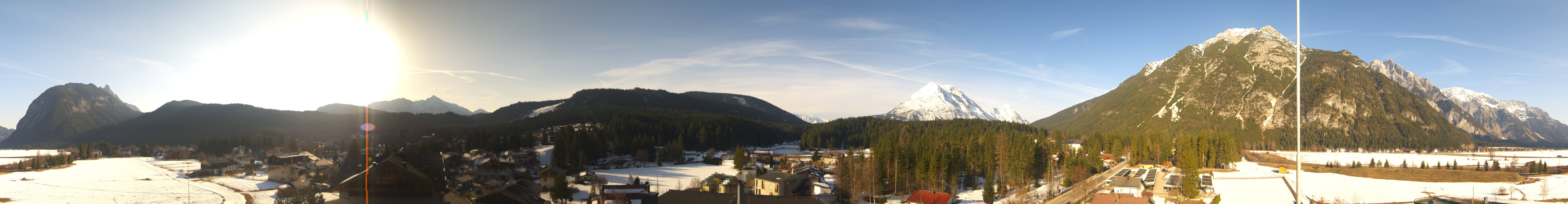 Archiv Foto Webcam Rundblick Leutasch