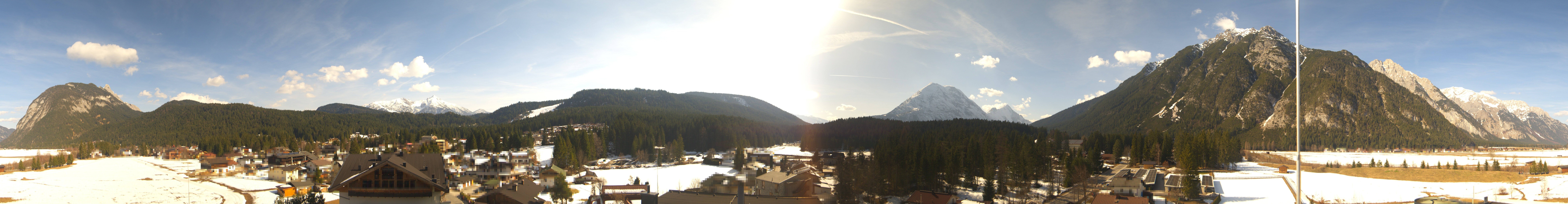 Archiv Foto Webcam Rundblick Leutasch