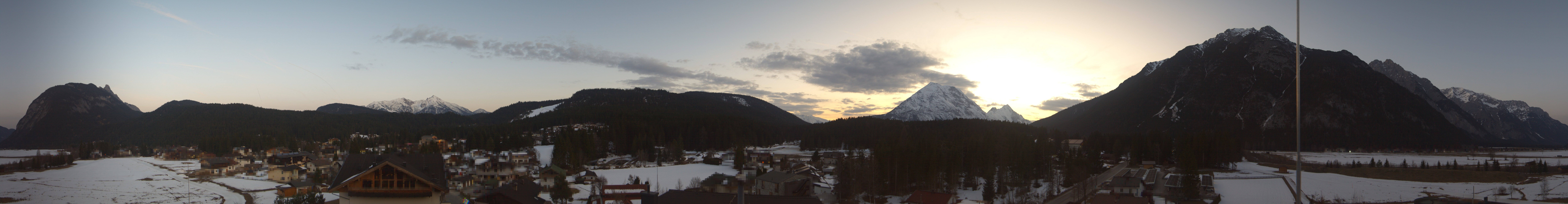 Archiv Foto Webcam Rundblick Leutasch