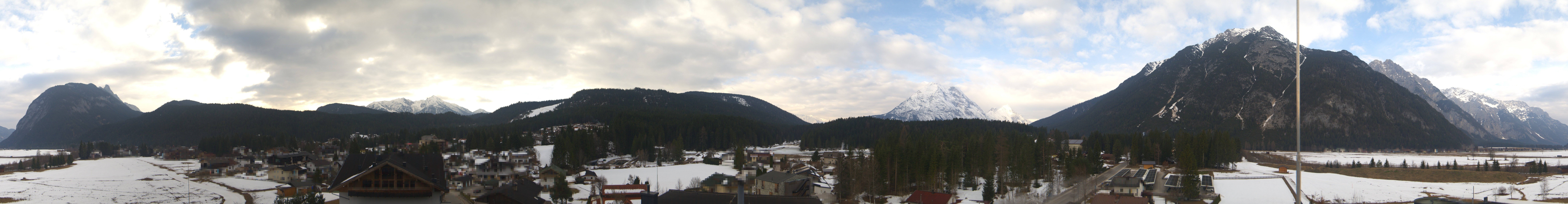 Archiv Foto Webcam Rundblick Leutasch