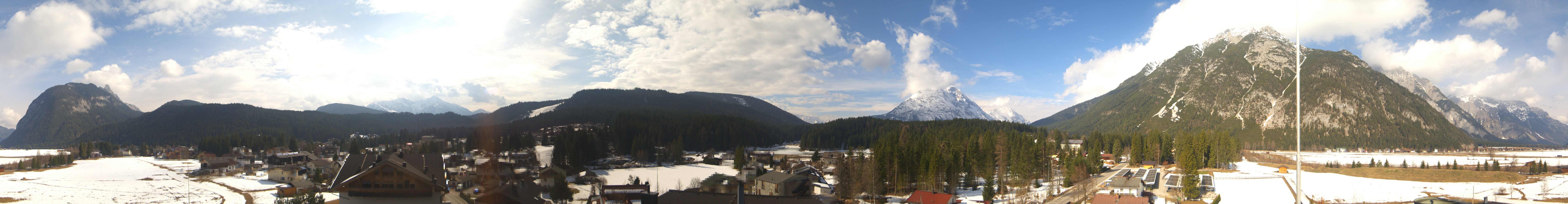 Archiv Foto Webcam Rundblick Leutasch