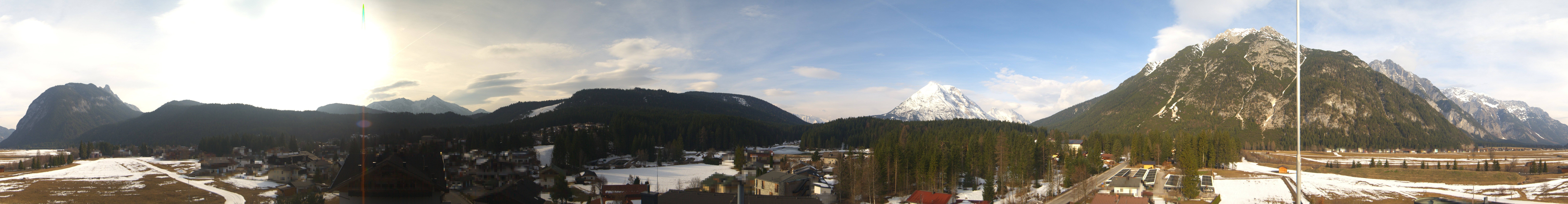 Archived image Webcam Leutasch Panorama