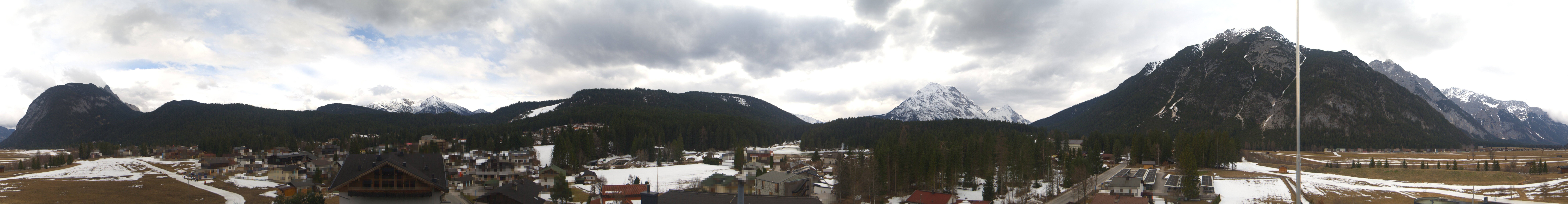 Archived image Webcam Leutasch Panorama
