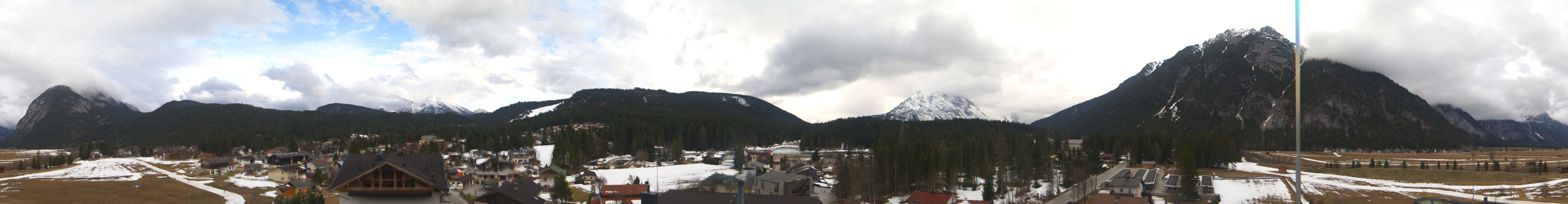 Archiv Foto Webcam Rundblick Leutasch