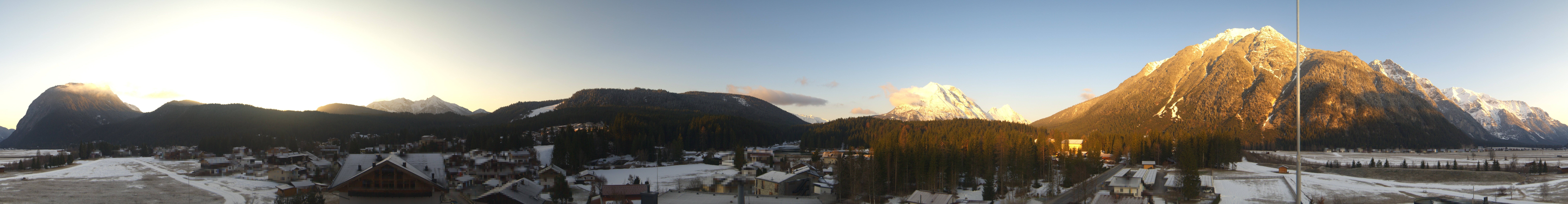 Archiv Foto Webcam Rundblick Leutasch