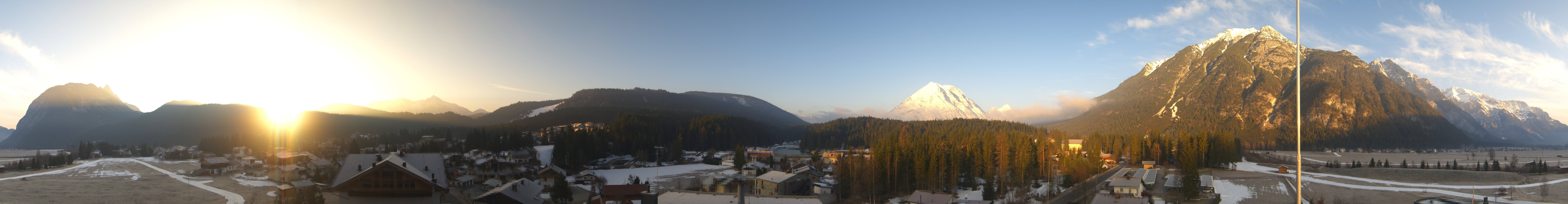 Archived image Webcam Leutasch Panorama