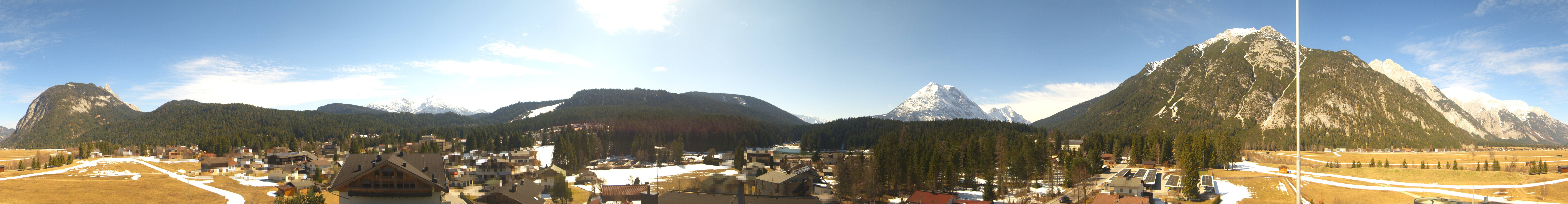 Archiv Foto Webcam Rundblick Leutasch