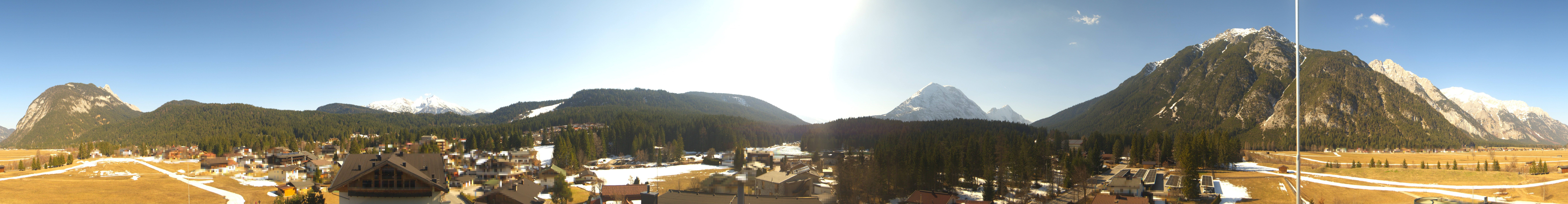 Archiv Foto Webcam Rundblick Leutasch