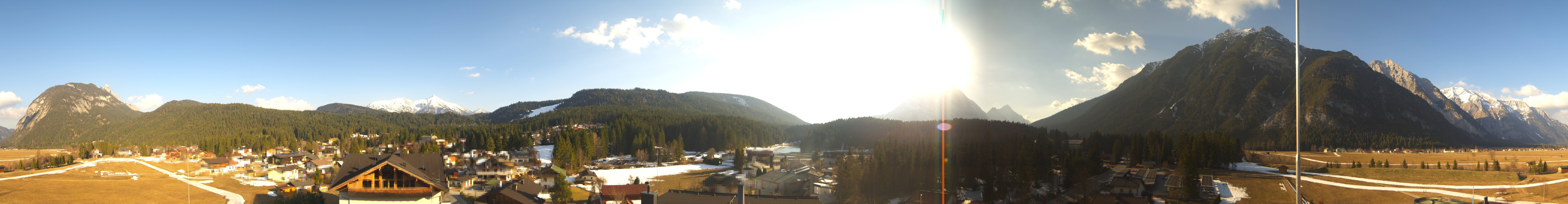 Archived image Webcam Leutasch Panorama