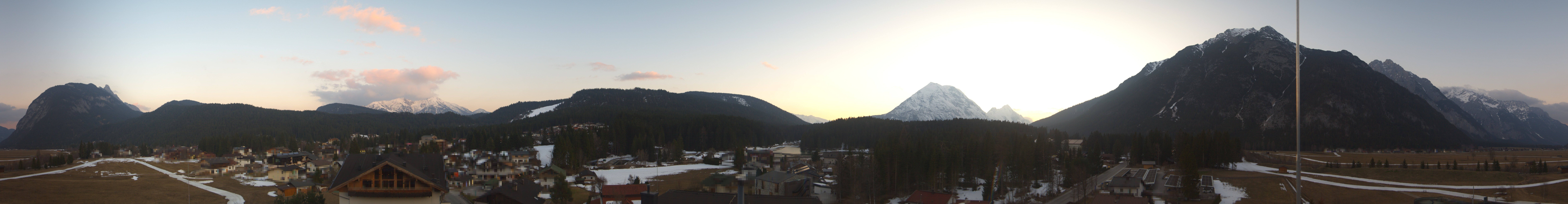 Archived image Webcam Leutasch Panorama