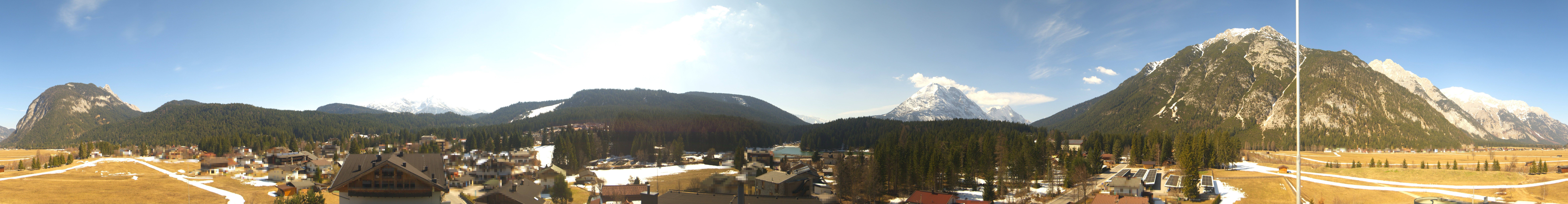 Archiv Foto Webcam Rundblick Leutasch