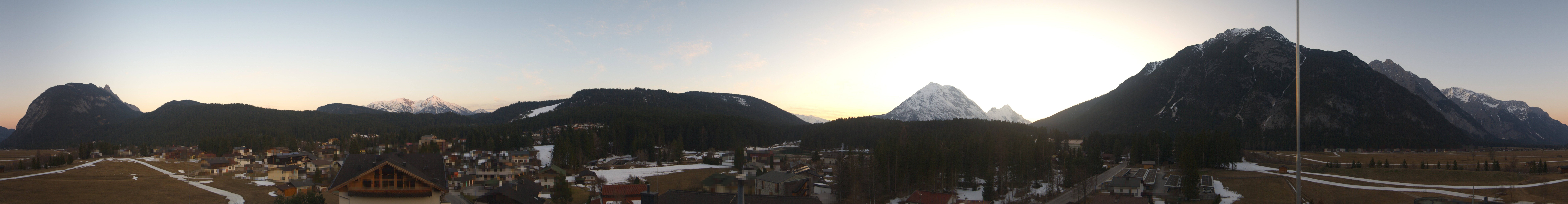 Archiv Foto Webcam Rundblick Leutasch