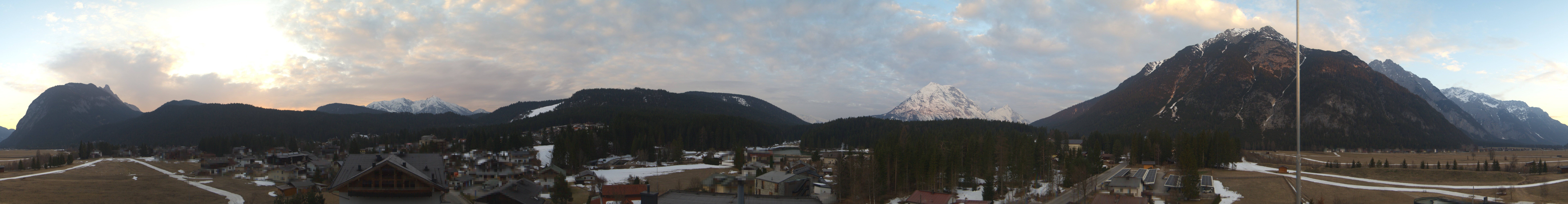 Archiv Foto Webcam Rundblick Leutasch