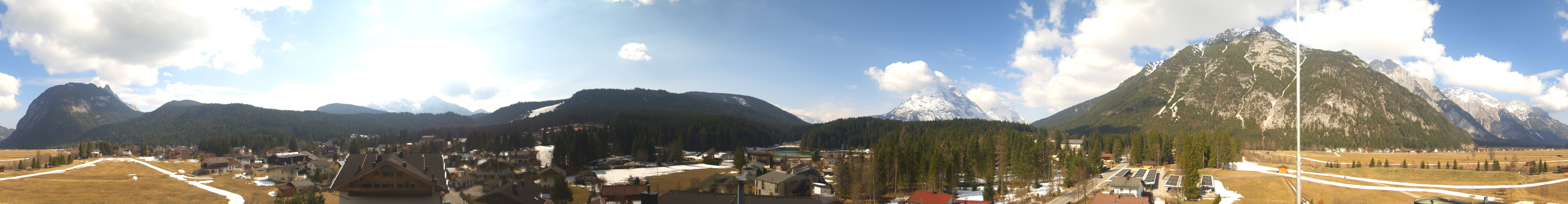 Archiv Foto Webcam Rundblick Leutasch