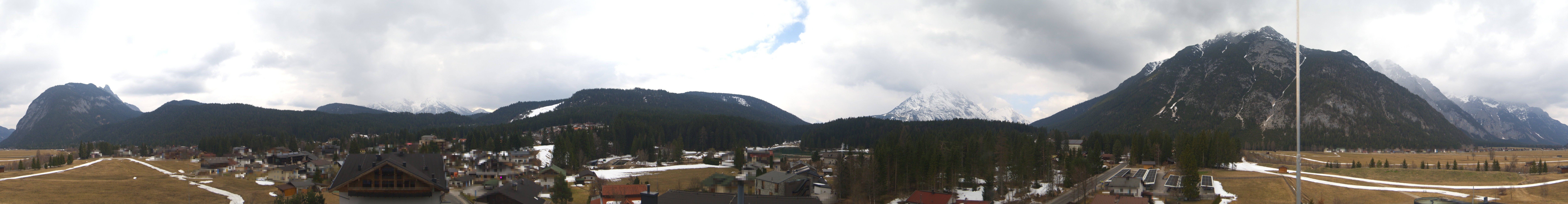 Archiv Foto Webcam Rundblick Leutasch