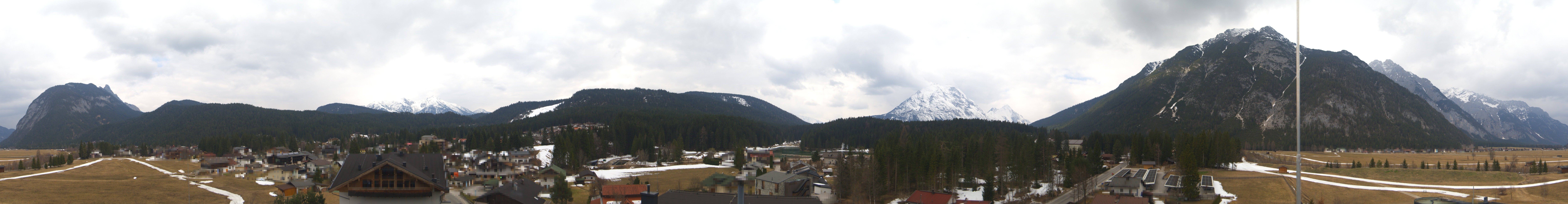 Archiv Foto Webcam Rundblick Leutasch