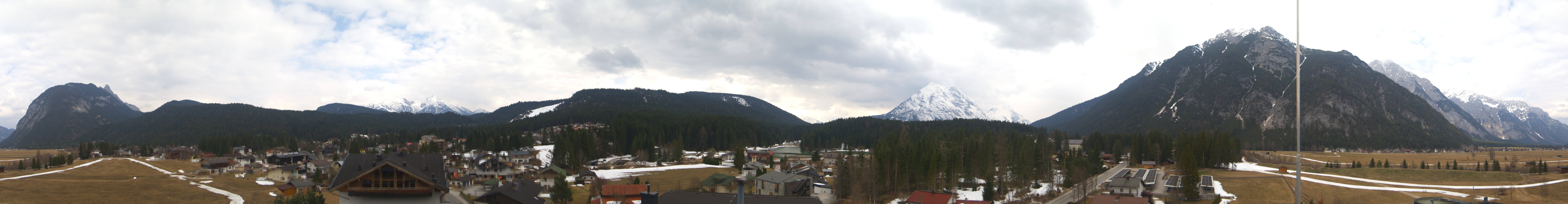 Archiv Foto Webcam Rundblick Leutasch