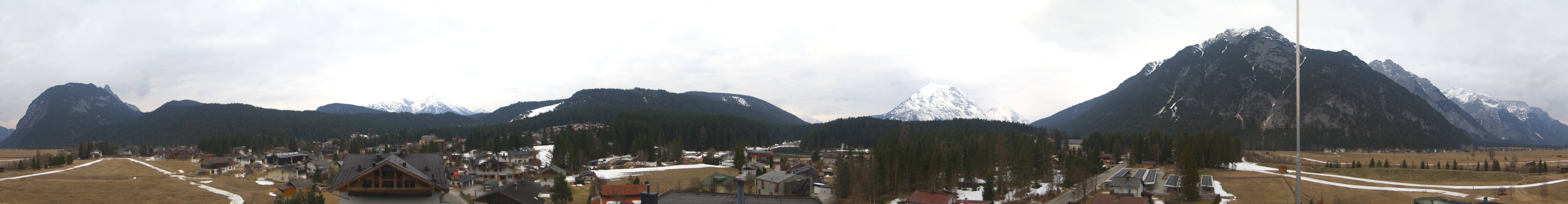 Archiv Foto Webcam Rundblick Leutasch