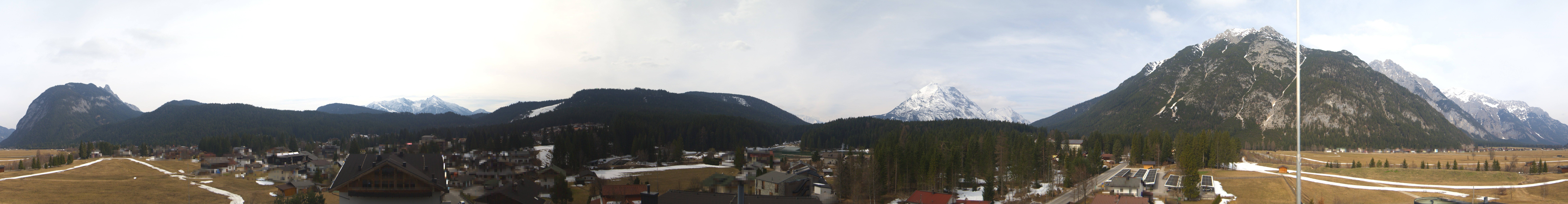 Archiv Foto Webcam Rundblick Leutasch