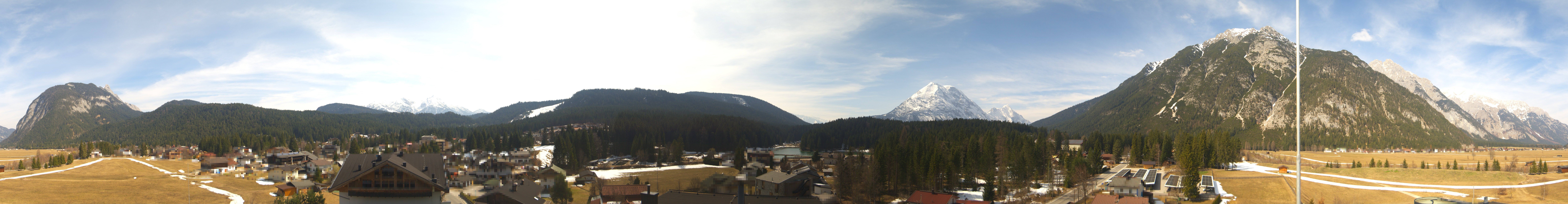 Archiv Foto Webcam Rundblick Leutasch