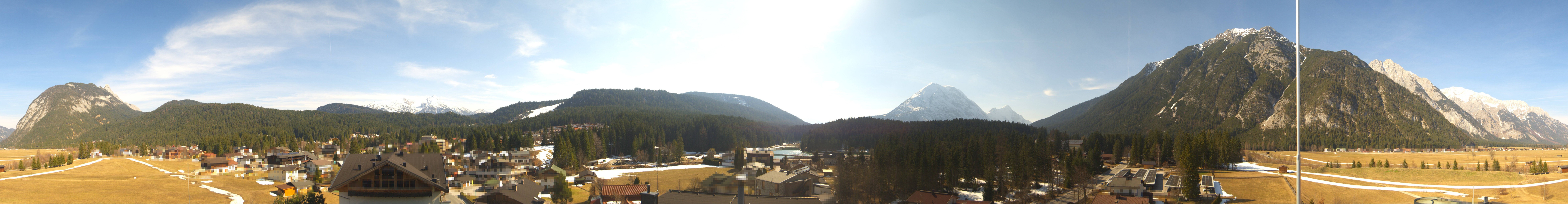 Archiv Foto Webcam Rundblick Leutasch