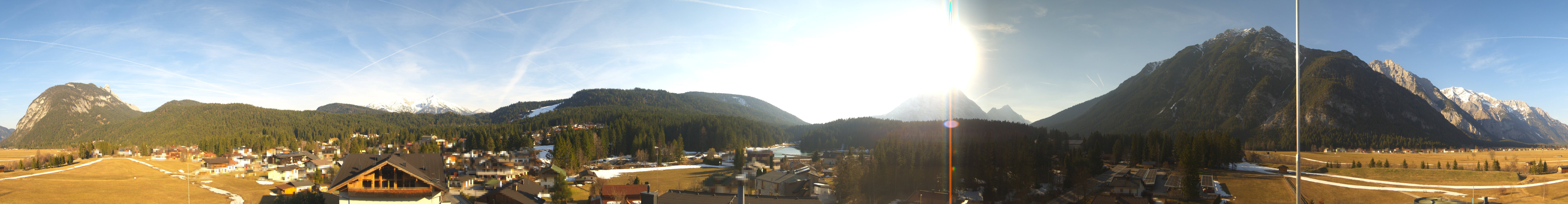 Archiv Foto Webcam Rundblick Leutasch