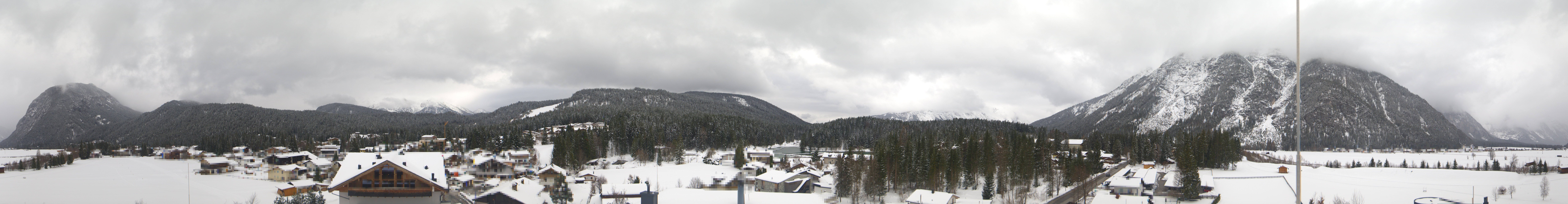 Archived image Webcam Leutasch Panorama