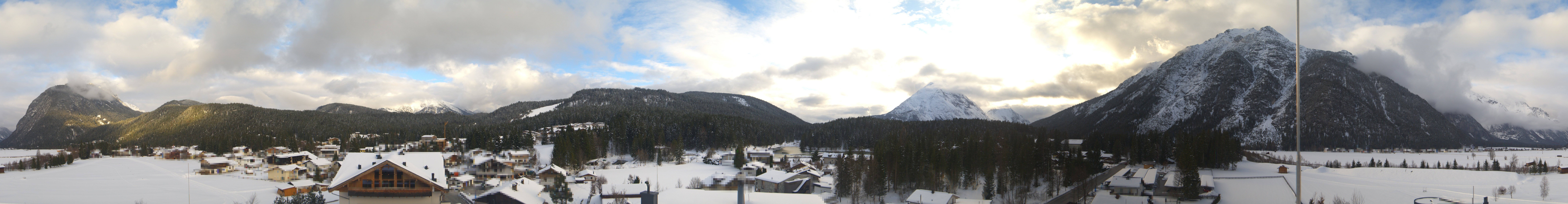 Archived image Webcam Leutasch Panorama
