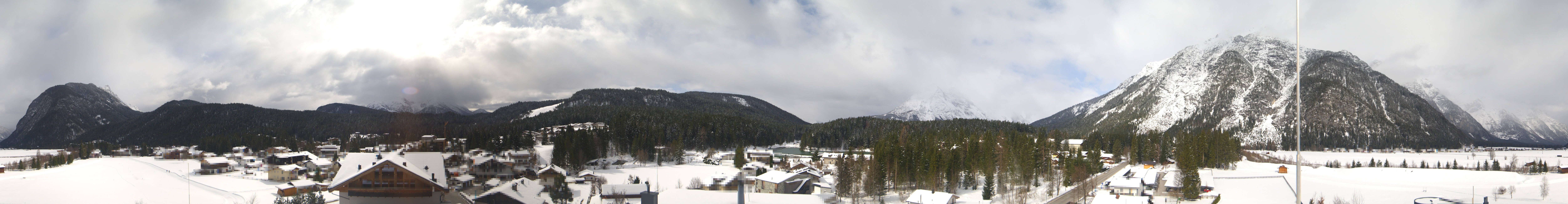 Archiv Foto Webcam Rundblick Leutasch