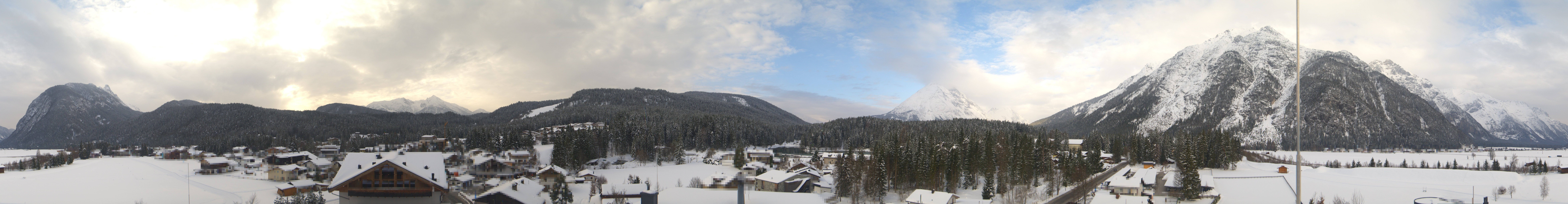 Archiv Foto Webcam Rundblick Leutasch