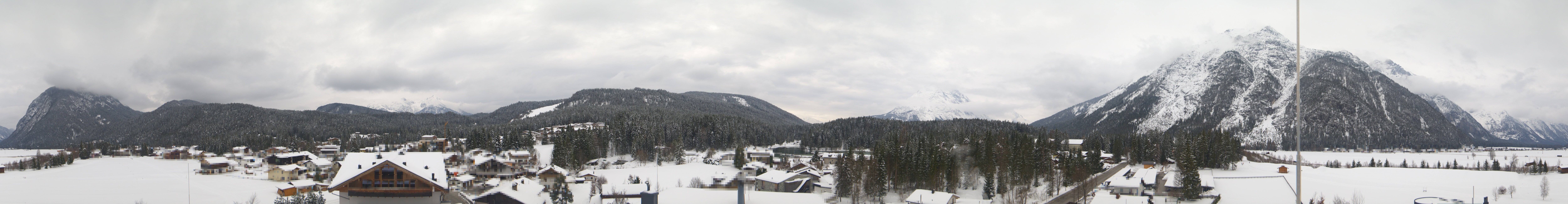 Archiv Foto Webcam Rundblick Leutasch
