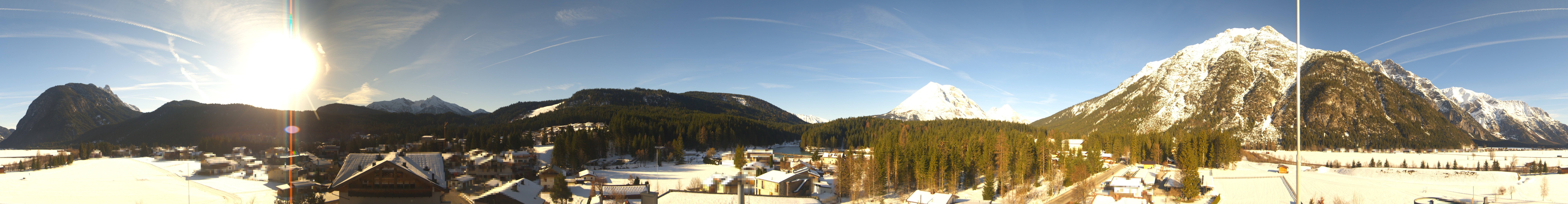 Archived image Webcam Leutasch Panorama