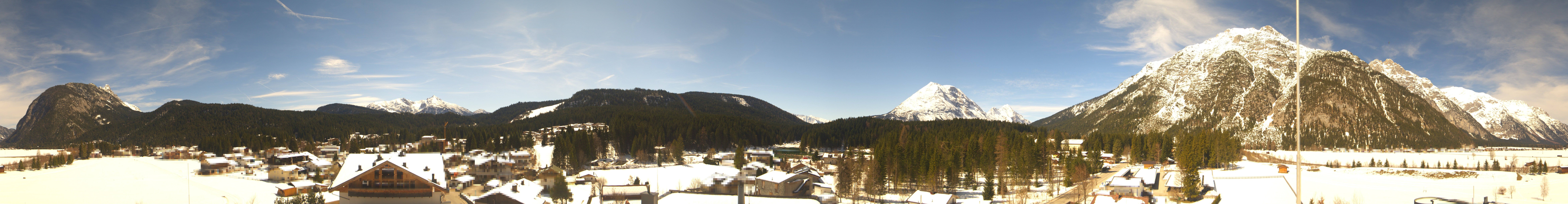 Archived image Webcam Leutasch Panorama