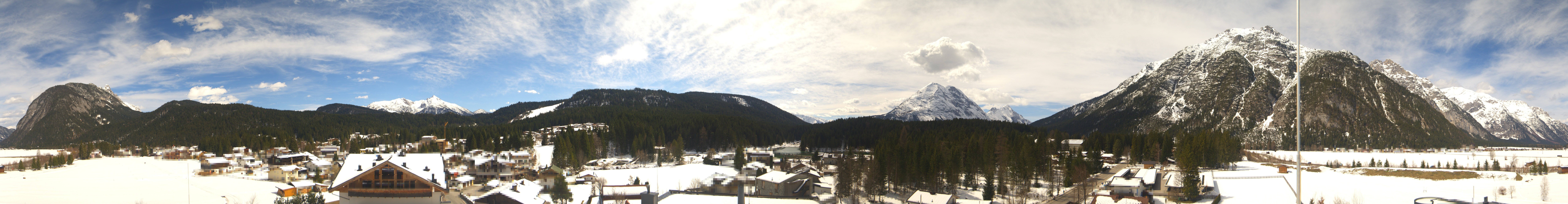 Archived image Webcam Leutasch Panorama
