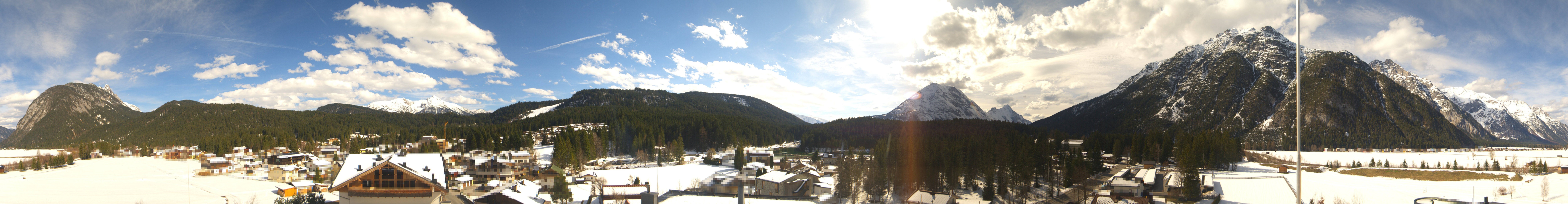 Archiv Foto Webcam Rundblick Leutasch